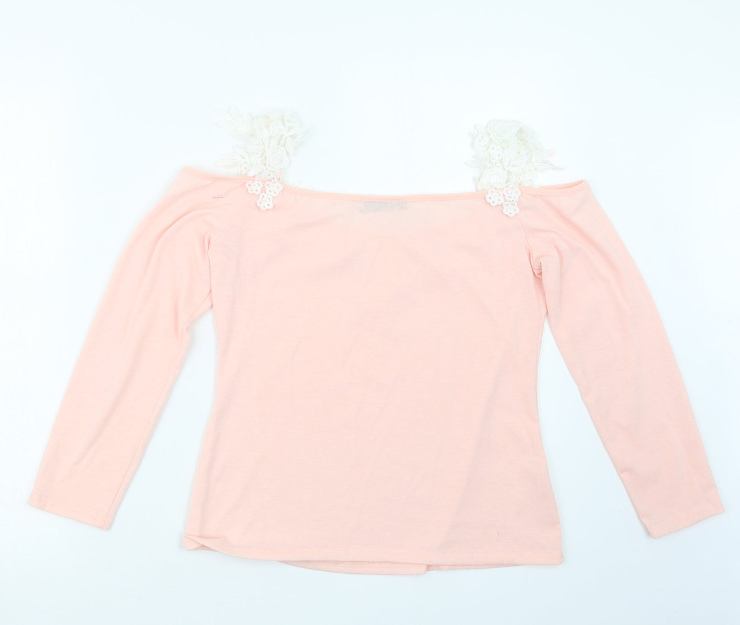 CBR Womens Pink  Knit Pullover Jumper Size M