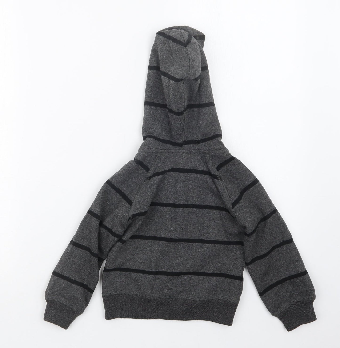 Derby County Football Club Boys Grey Striped  Full Zip Hoodie Size 2-3 Years  - Derby County Football Club