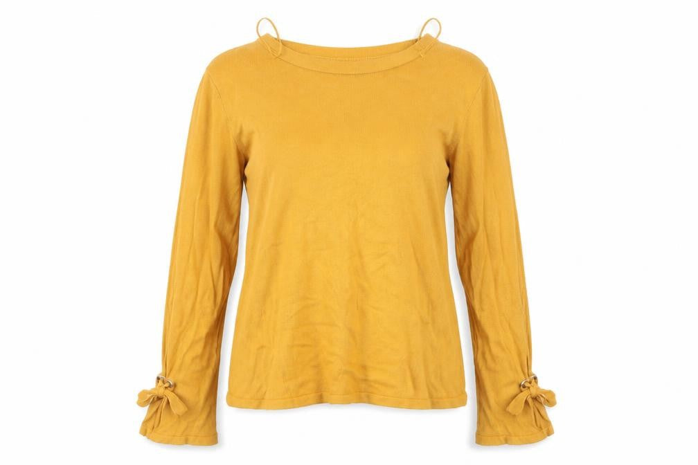 New Look Womens Yellow   Pullover Jumper Size 12