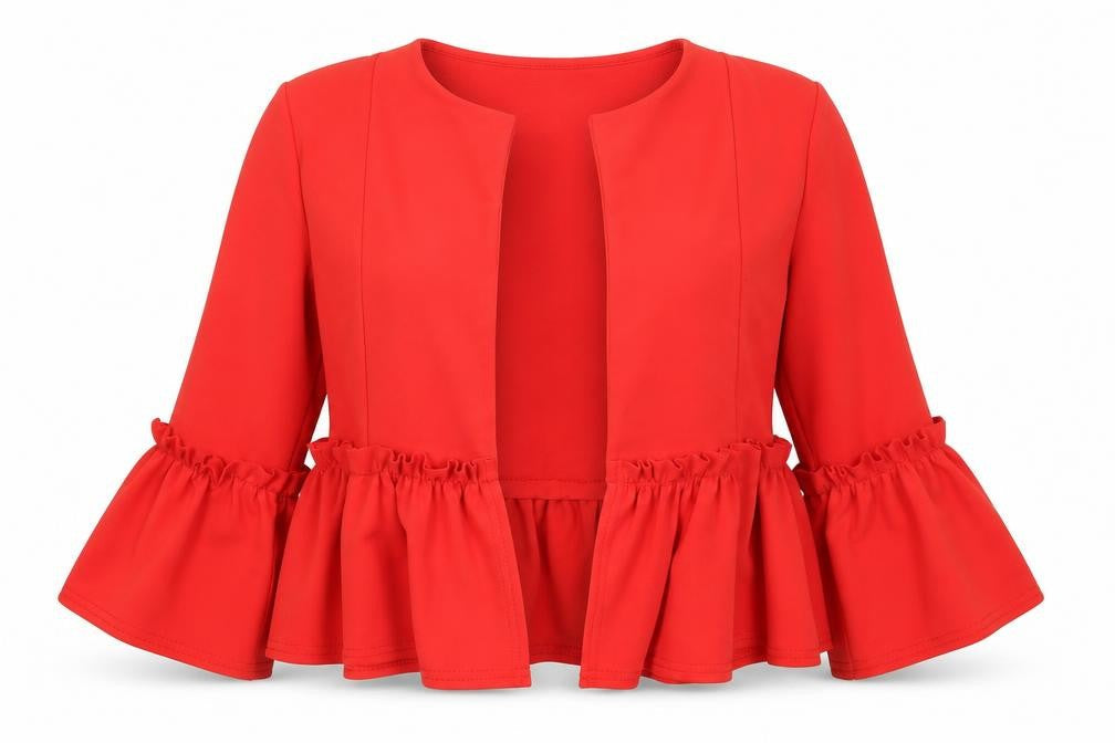 Prague Womens Red   Jacket  Size 14