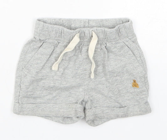 Gap Baby Grey   Cropped Trousers Size 6-9 Months  - Bear Pyjamas
