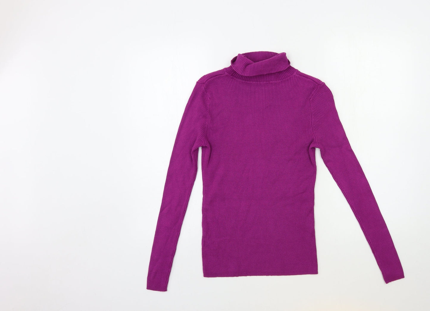 Marks and Spencer Womens Purple  Knit Pullover Jumper Size 10