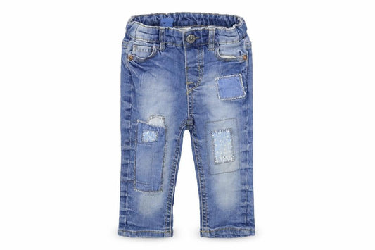 H&M Baby Blue  Denim Cargo Jeans Size 6-9 Months