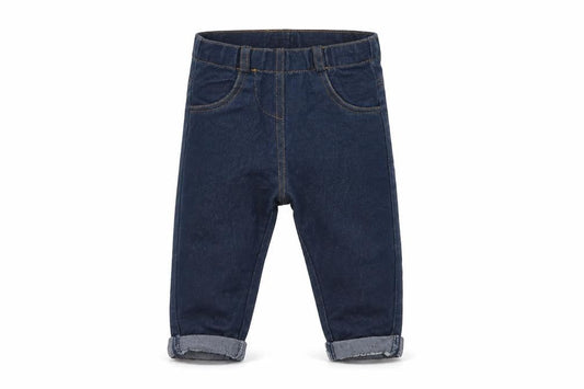 Kiabi Baby Blue  Denim Snow Pants Jeans Size 12 Months