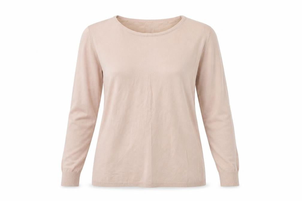 Millenium Womens Pink  Knit Pullover Jumper Size 14