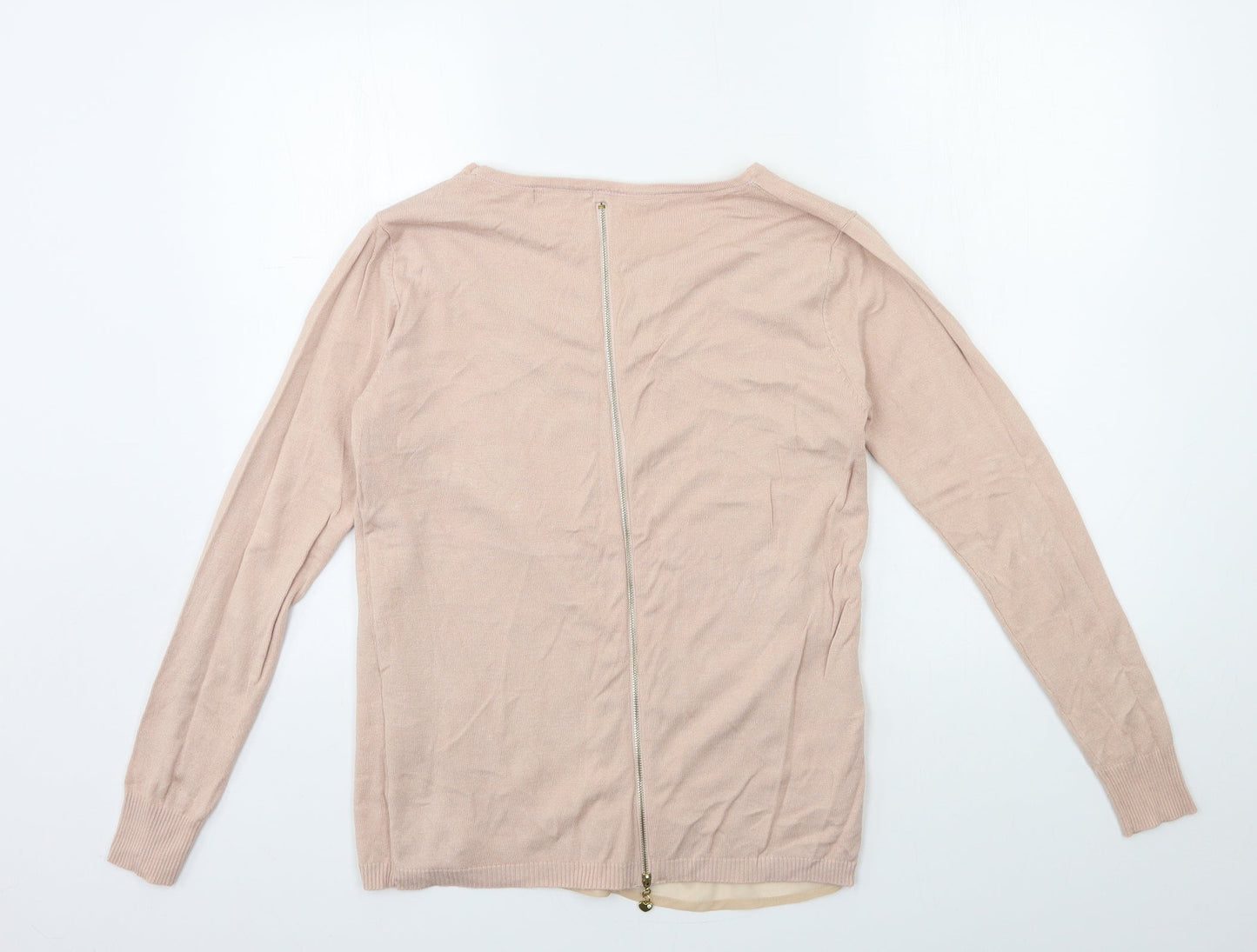 Millenium Womens Pink  Knit Pullover Jumper Size 14