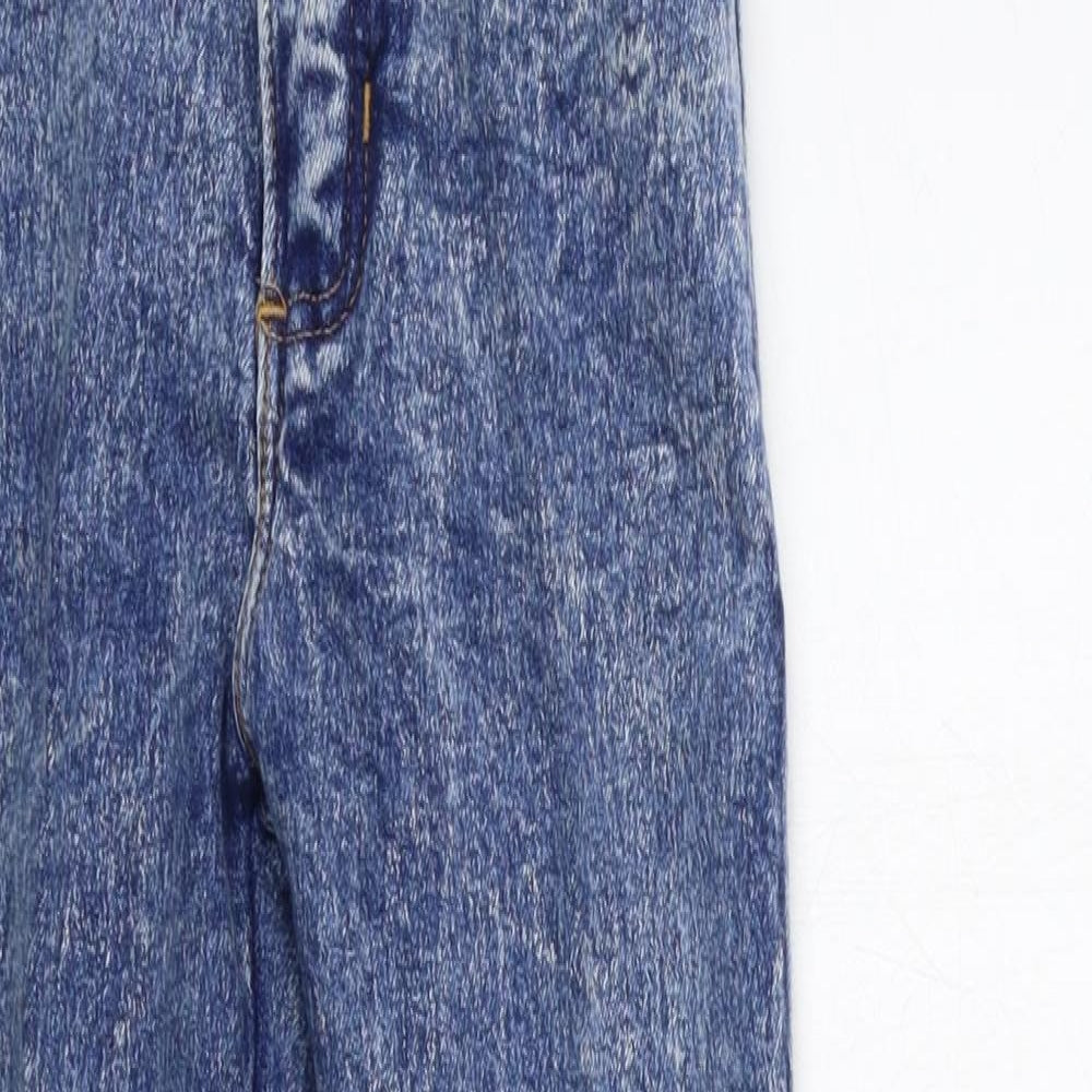 Preworn Womens Blue  Denim Skinny Jeans Size 26 in L26 in
