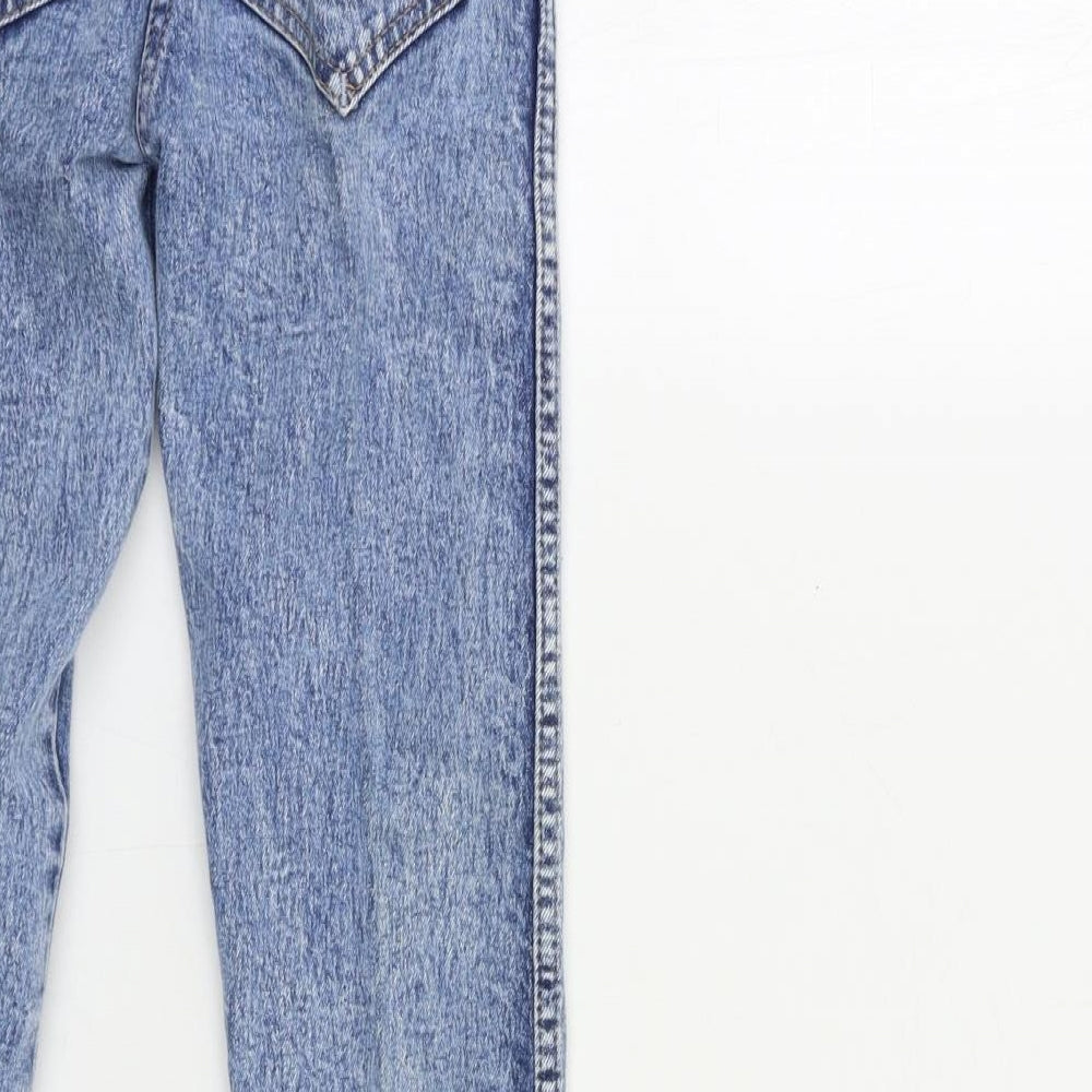Preworn Womens Blue  Denim Skinny Jeans Size 26 in L26 in