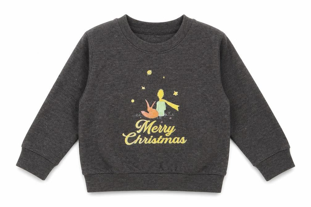 Le Petit Prince Boys Grey   Pullover Jumper Size 3-4 Years  - Seasonal Christmas Festive Holiday