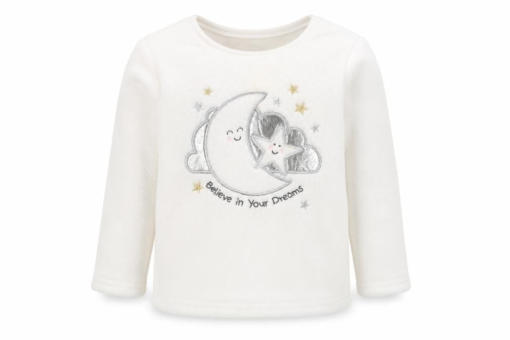 Primark Girls White   Pullover Jumper Size 5-6 Years