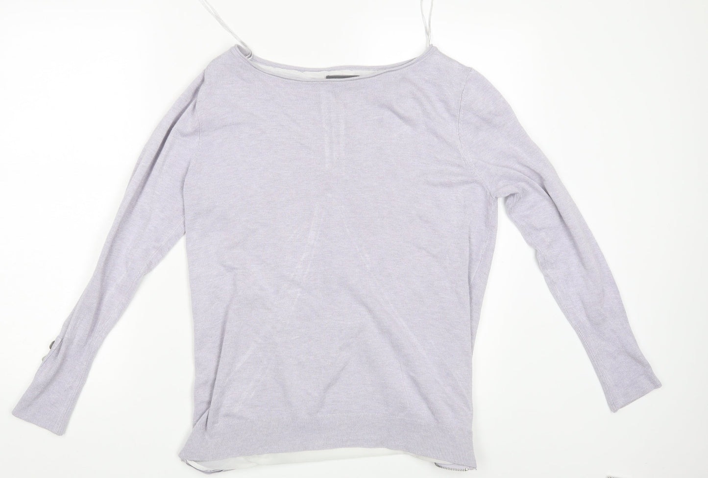 Mini Velvet Womens Purple   Pullover Jumper Size 14
