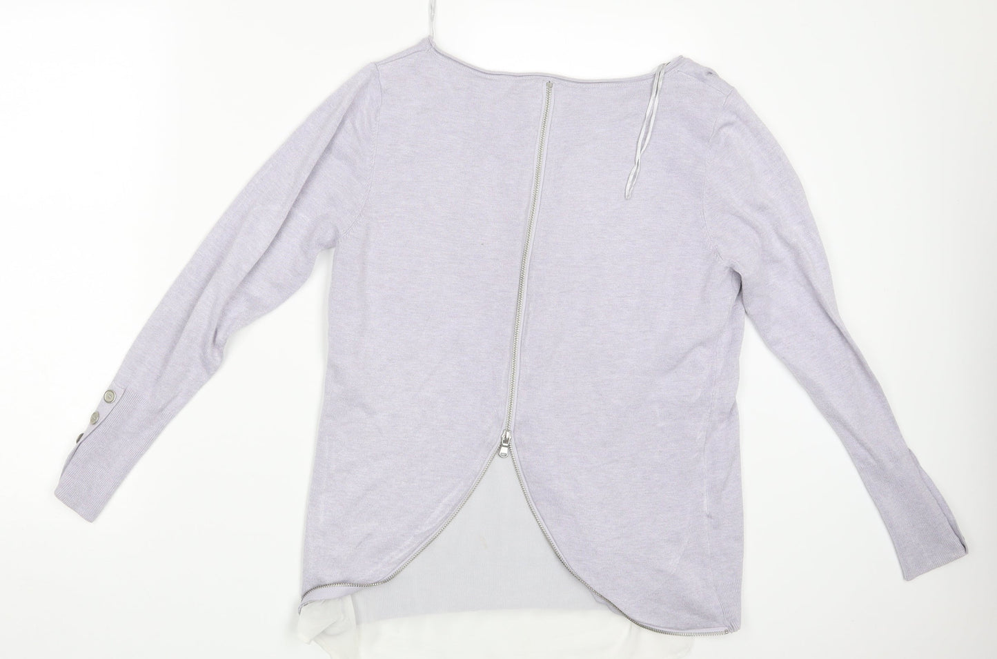 Mini Velvet Womens Purple   Pullover Jumper Size 14