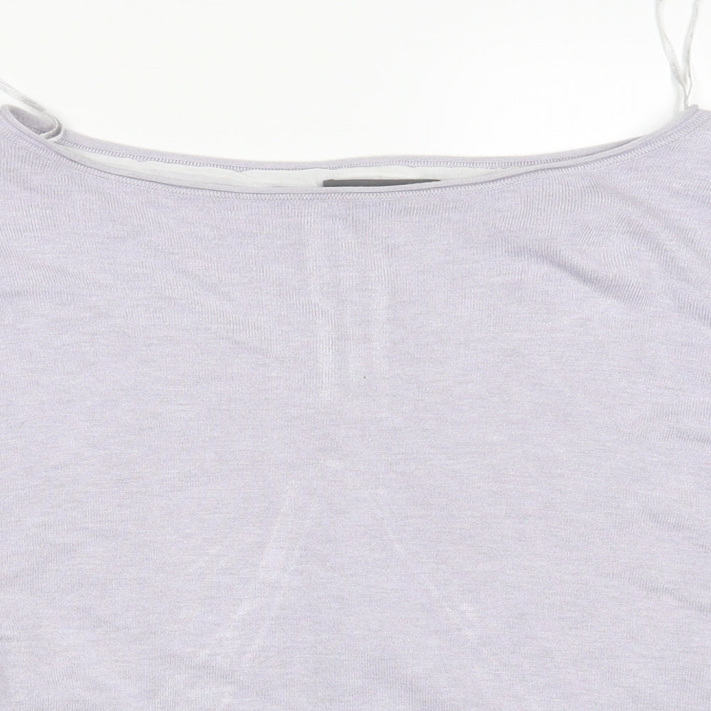 Mini Velvet Womens Purple   Pullover Jumper Size 14
