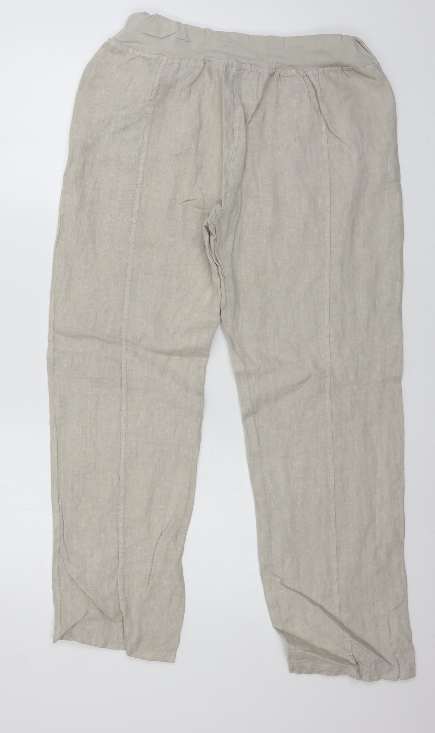 Preworn Womens Grey   Trousers  Size 34 in L29 in