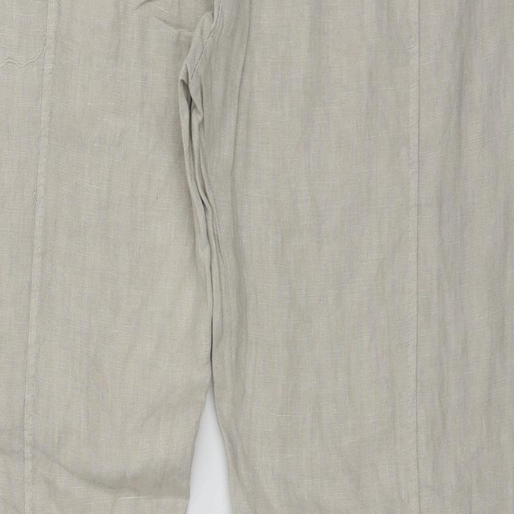 Preworn Womens Grey   Trousers  Size 34 in L29 in