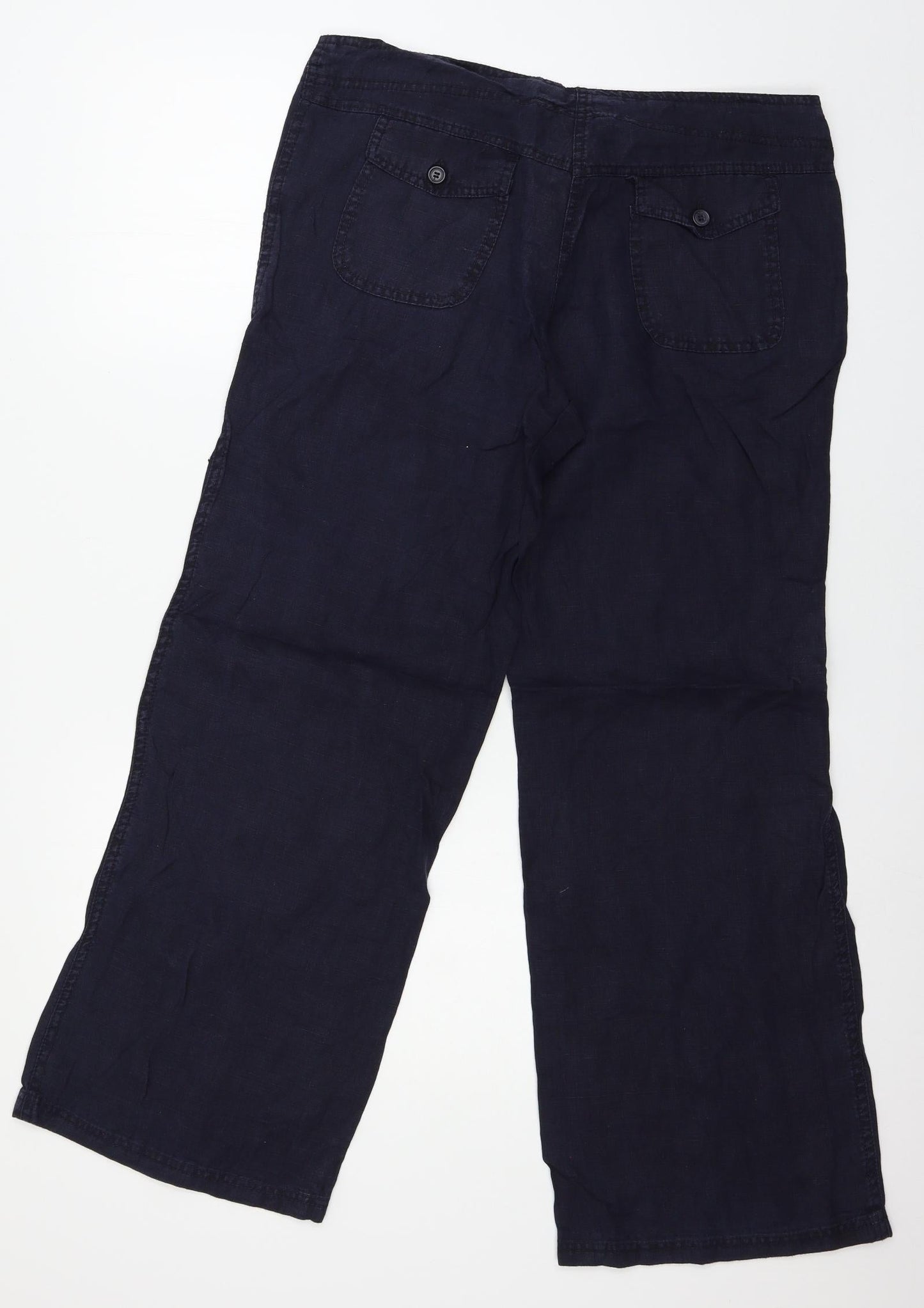 Atmosphere Womens Blue   Trousers  Size 12 L28 in