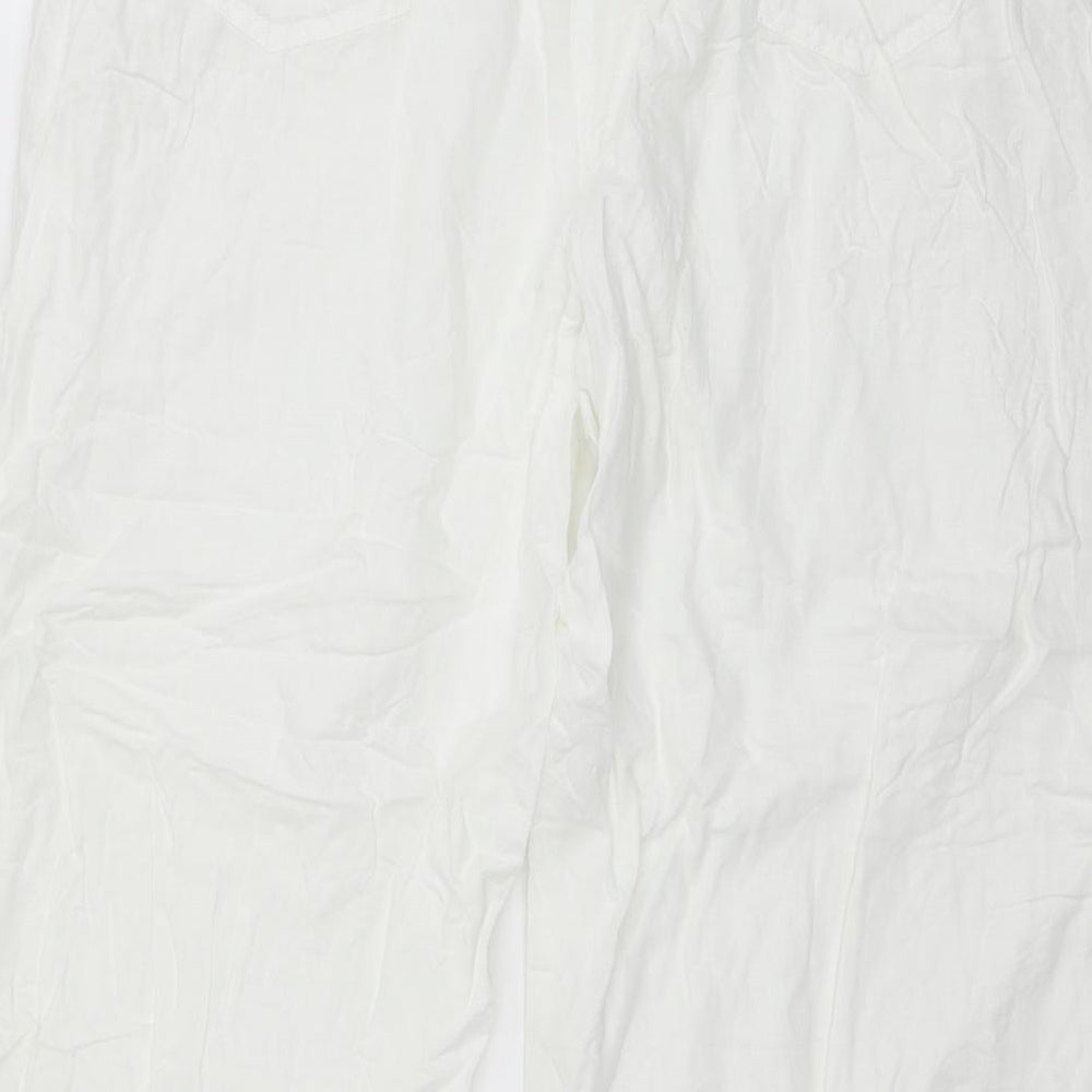 St Bernard  Womens White   Trousers  Size 18 L27 in