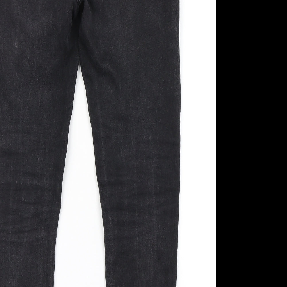 Denim Co Girls Black  Denim Skinny Jeans Size 10-11 Years