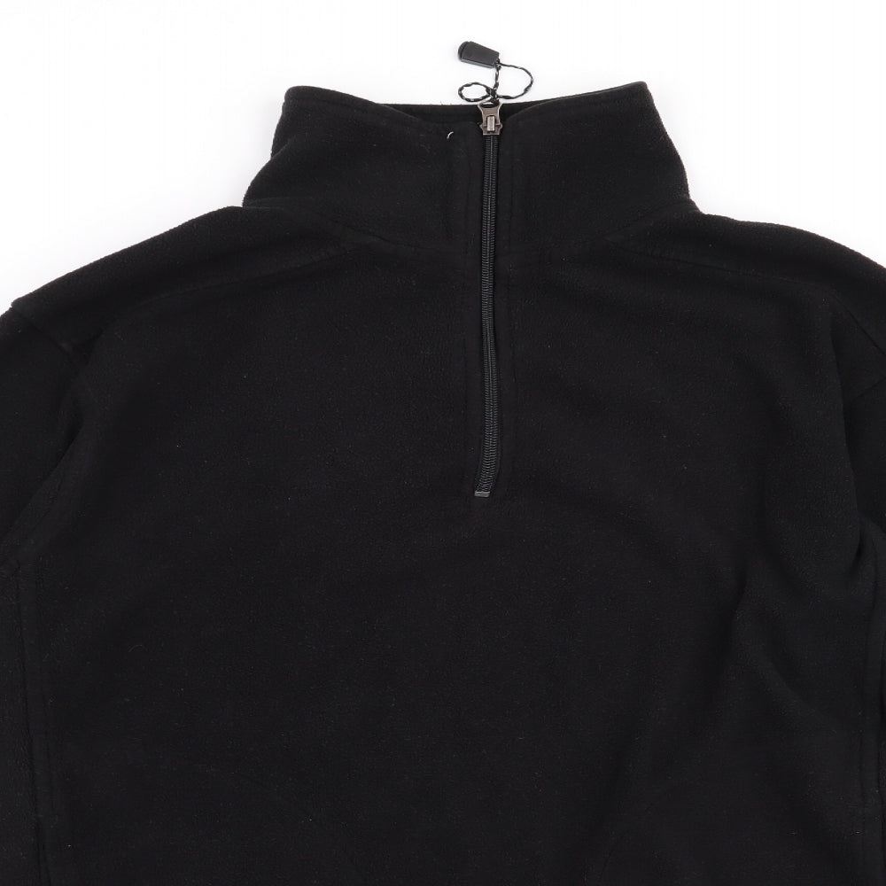 Active Mens Black   Pullover Jumper Size M