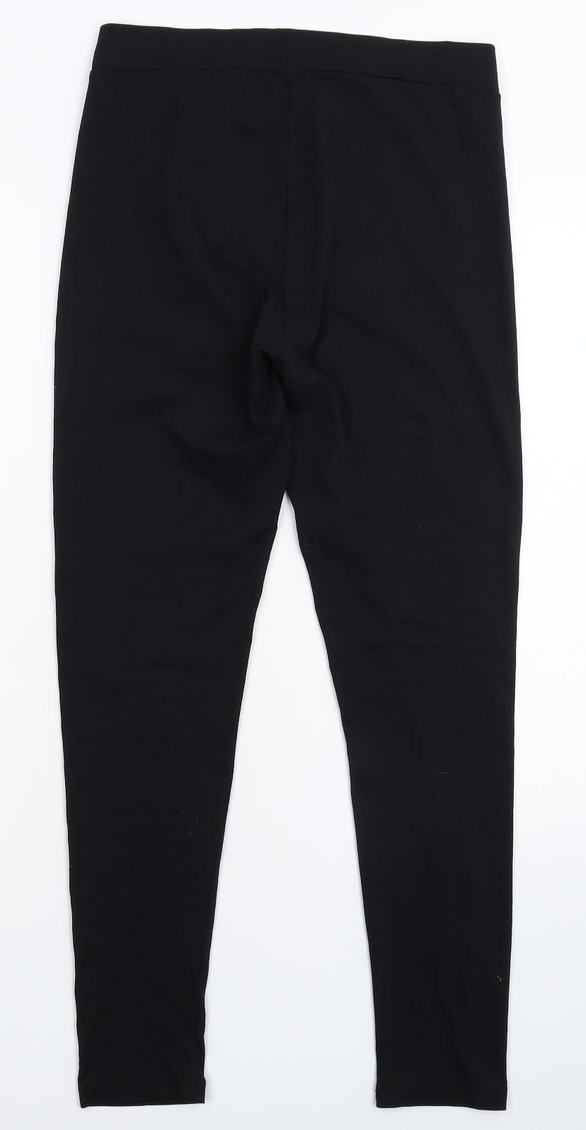 Rainbow Womens Black   Capri Leggings Size M L26 in