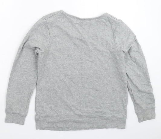George Womens Grey   Pullover Sweatshirt Size 10