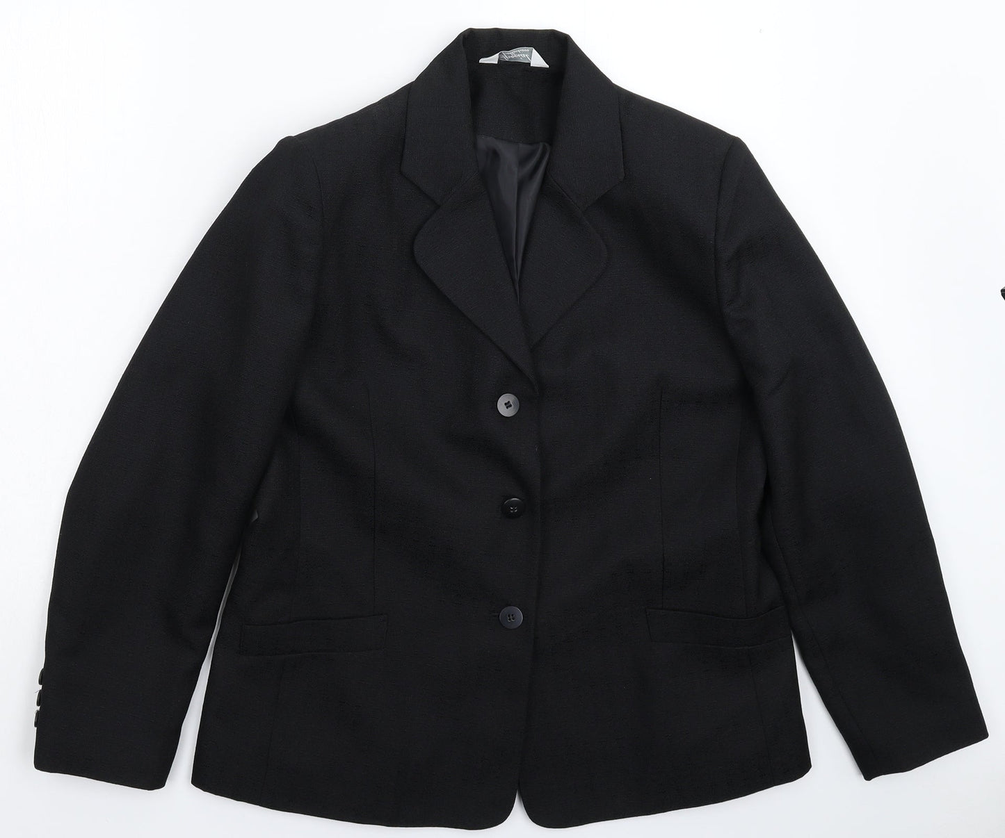 Special Collection  Womens Black   Jacket Suit Jacket Size 14