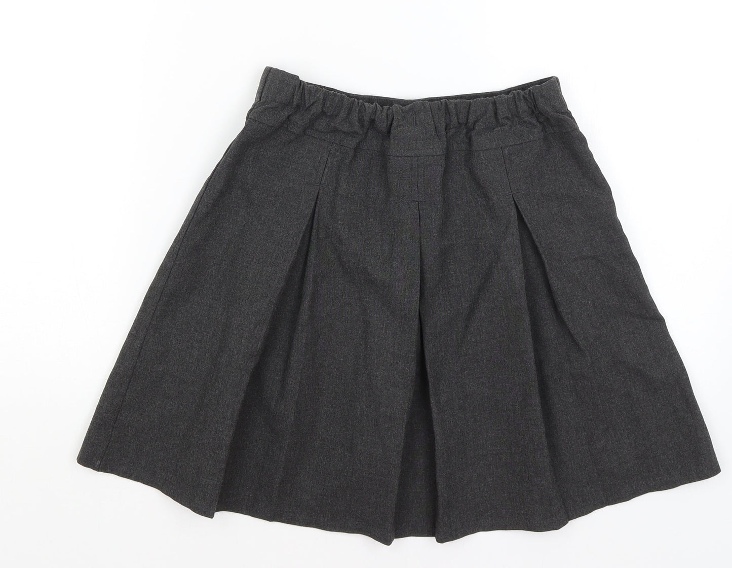 TU Girls Grey   Pleated Skirt Size 9 Years