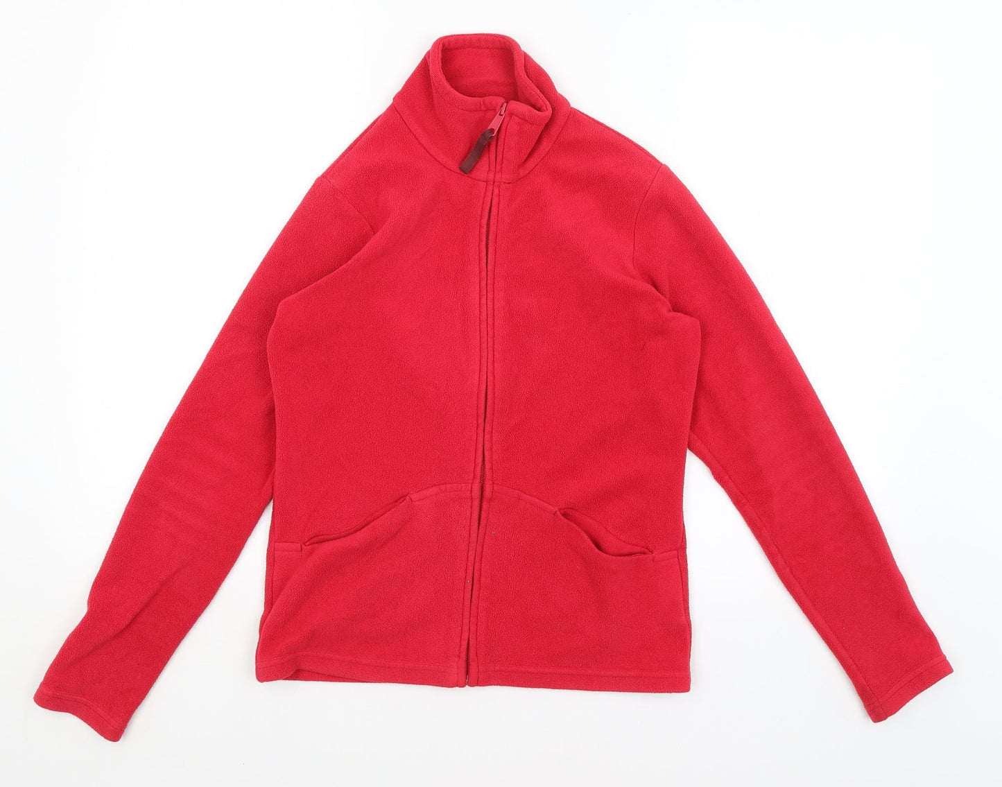 M&S Womens Pink   Full Zip Jumper Size 10