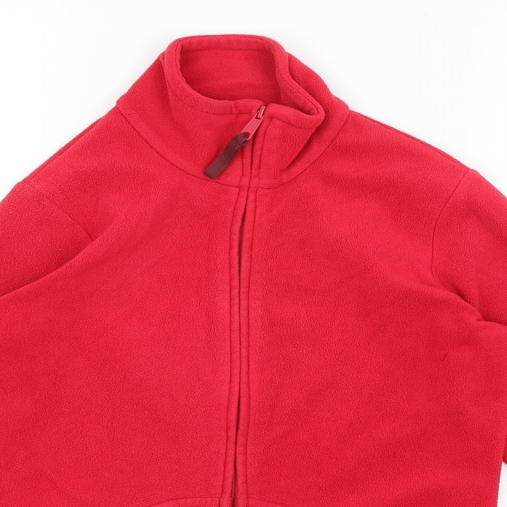 M&S Womens Pink   Full Zip Jumper Size 10
