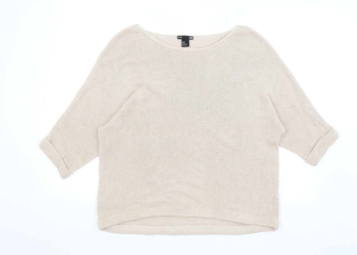 H&M Womens Pink   Pullover Jumper Size M