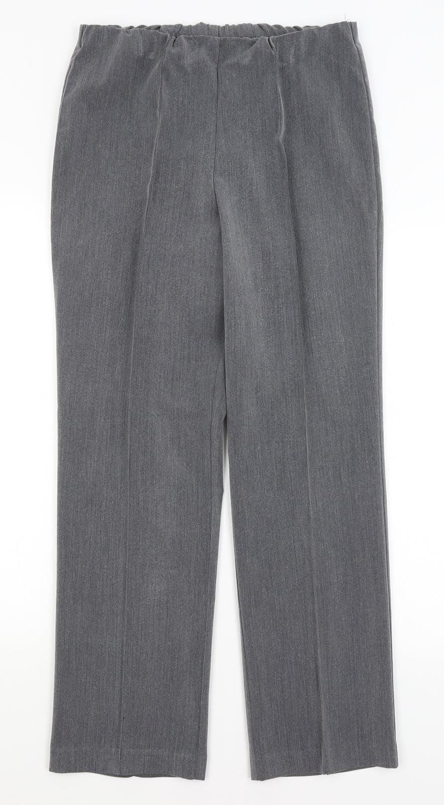 BM Womens Grey   Trousers  Size 12 L28.5 in