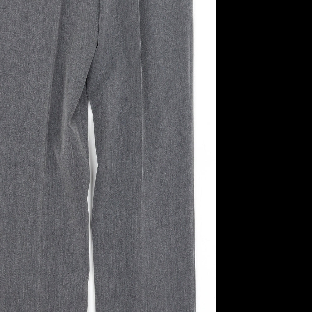 BM Womens Grey   Trousers  Size 12 L28.5 in