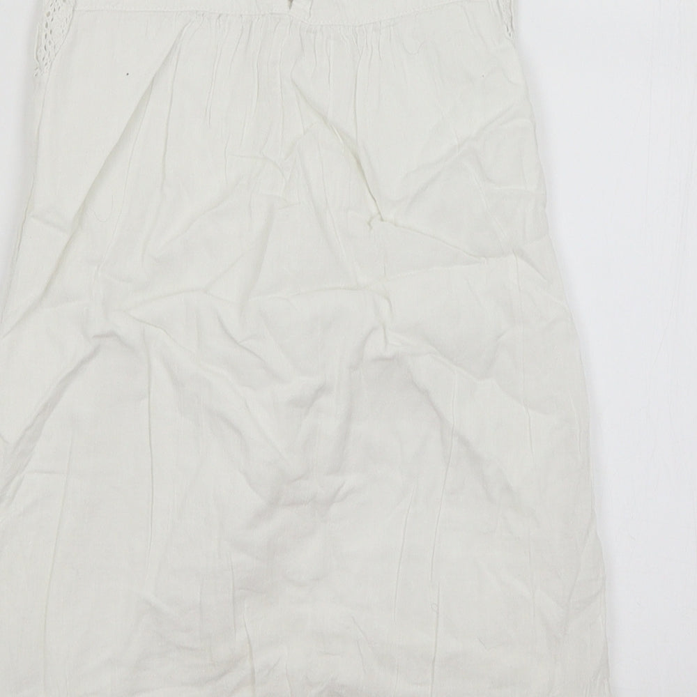 NEXT Girls White   A-Line  Size 4 Years