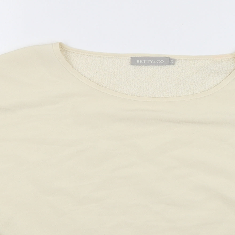Betty & Co Womens Ivory   Pullover Jumper Size 10