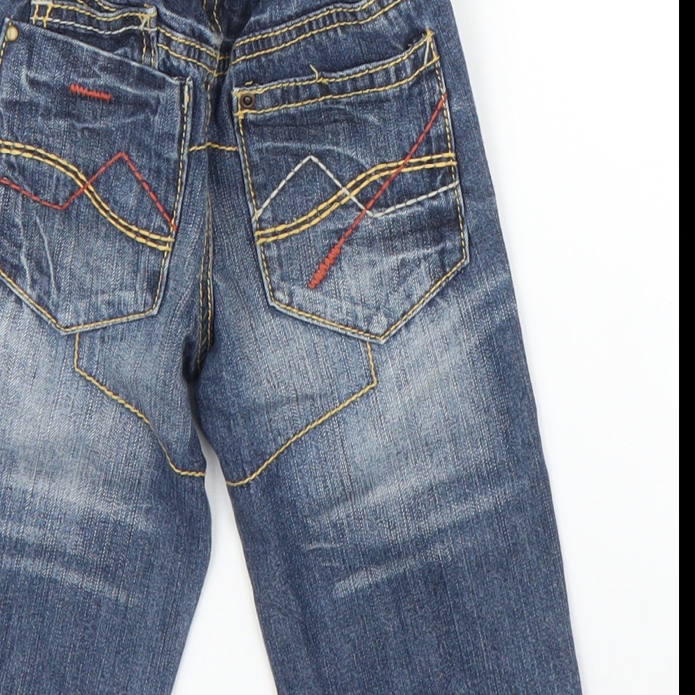 NEXT Boys Blue  Denim Capri Jeans Size 9-12 Months