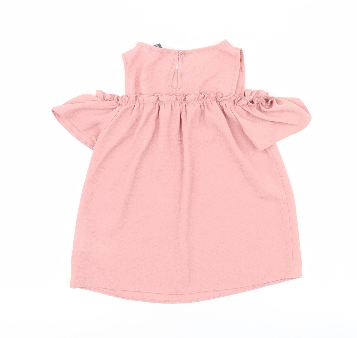 Primark Girls Pink   Basic Blouse Size 9-10 Years