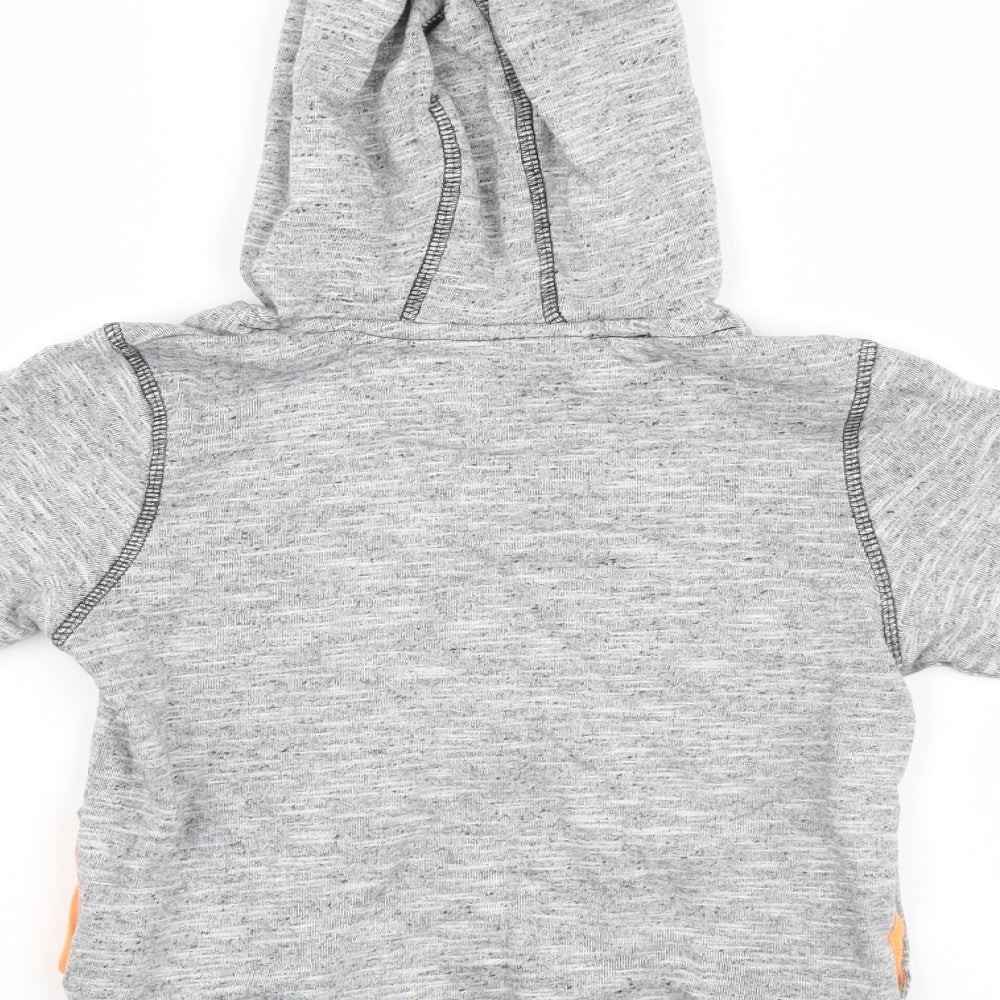 H&M Boys Grey   Pullover Hoodie Size 5-6 Years