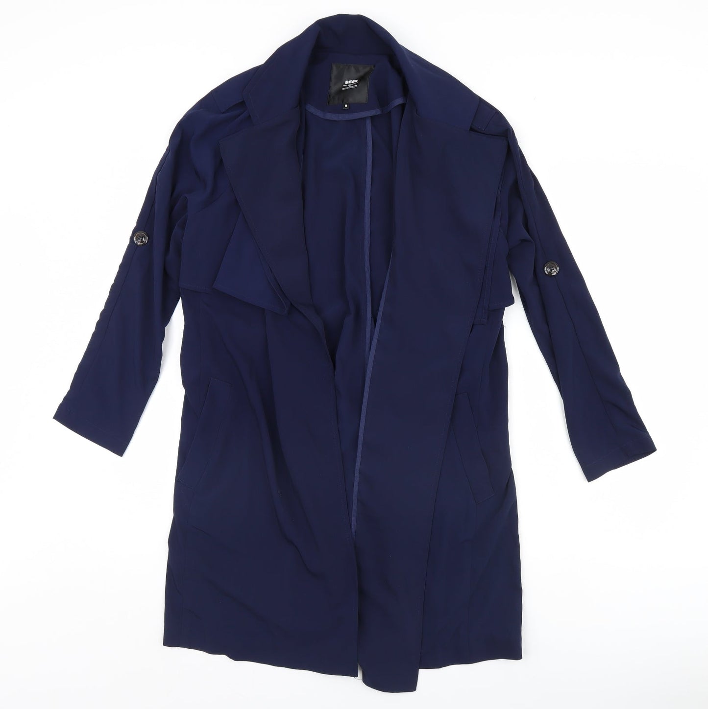 bess Womens Blue   Jacket Blazer Size M