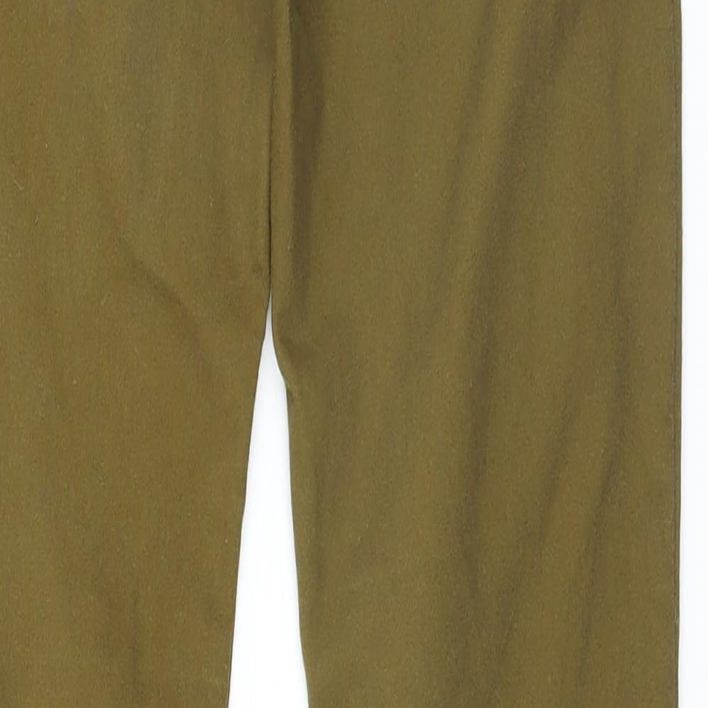 H&M Womens Green   Skinny Jeans Size 34 L29 in