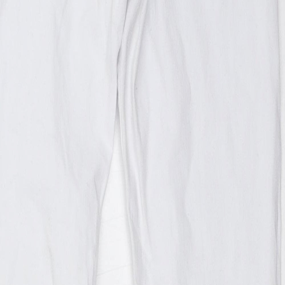 Preworn Womens White   Skinny Jeans Size 25 in L27 in