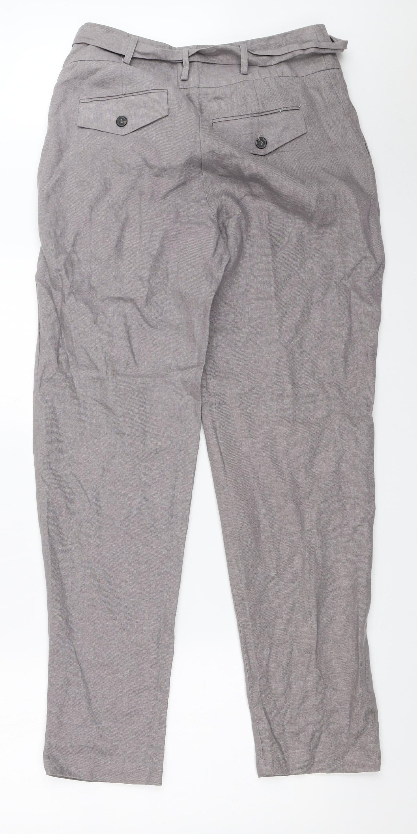 Preworn Womens Grey   Trousers  Size 30 in L31 in