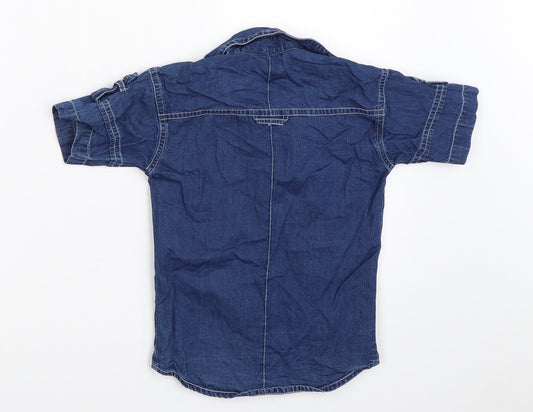 Envy Boys Blue   Basic Button-Up Size 4 Years