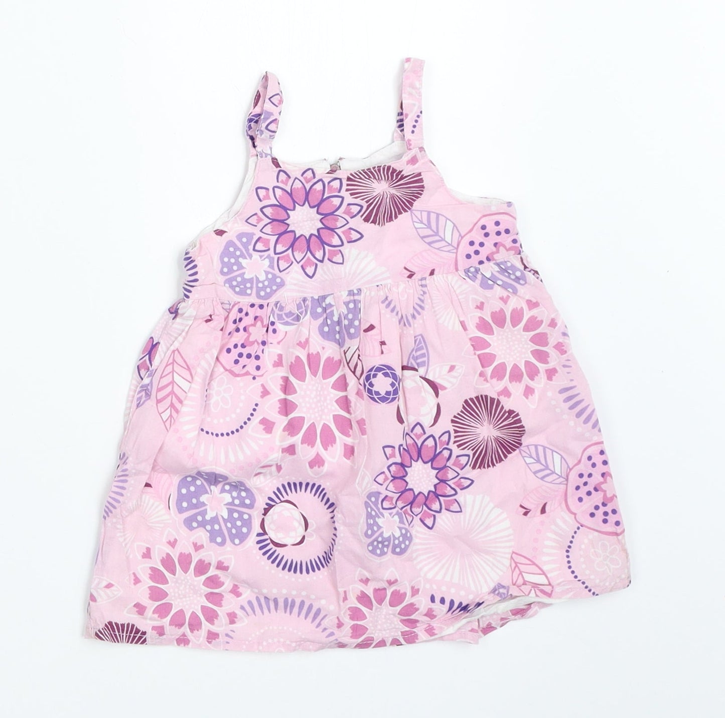 Pudding Girls Pink   Fit & Flare  Size 9-12 Months
