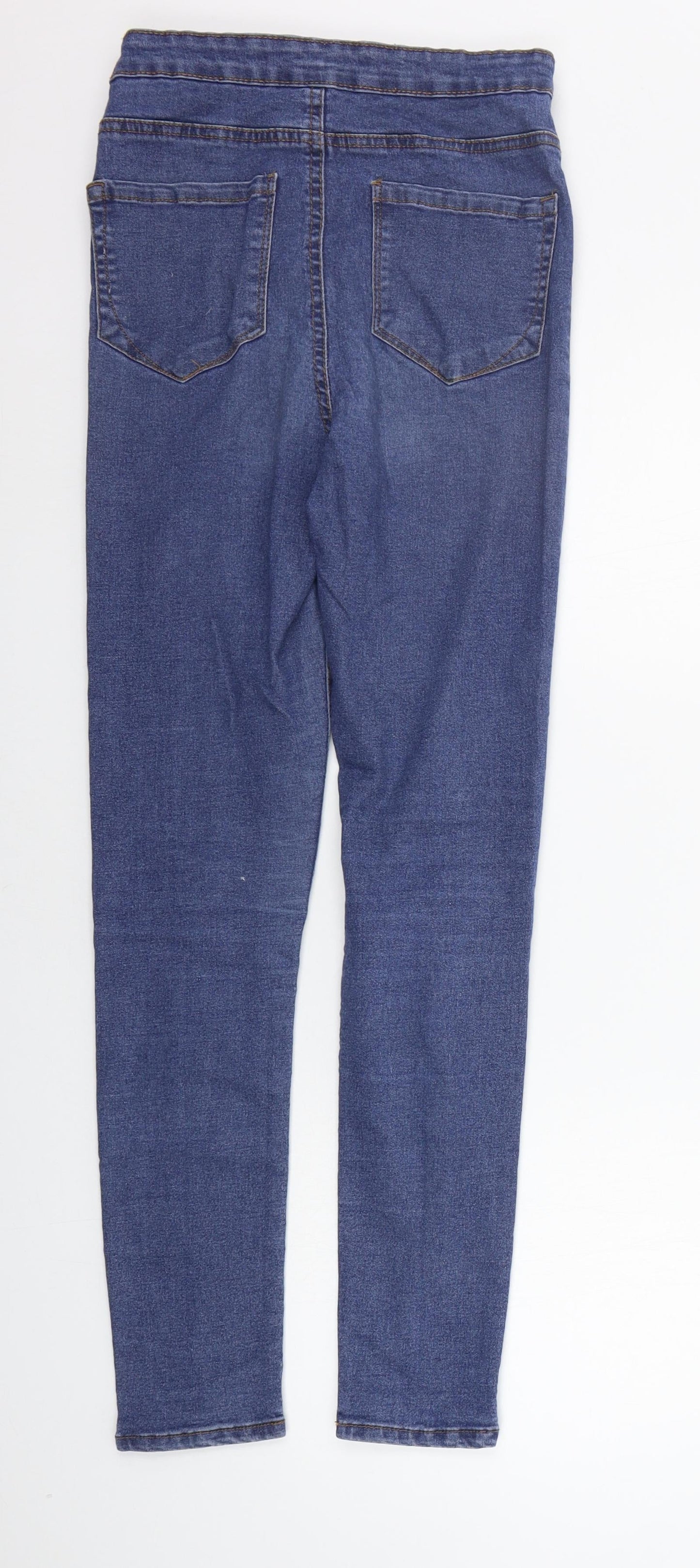 deniem co Womens Blue   Straight Jeans Size 10 L28 in