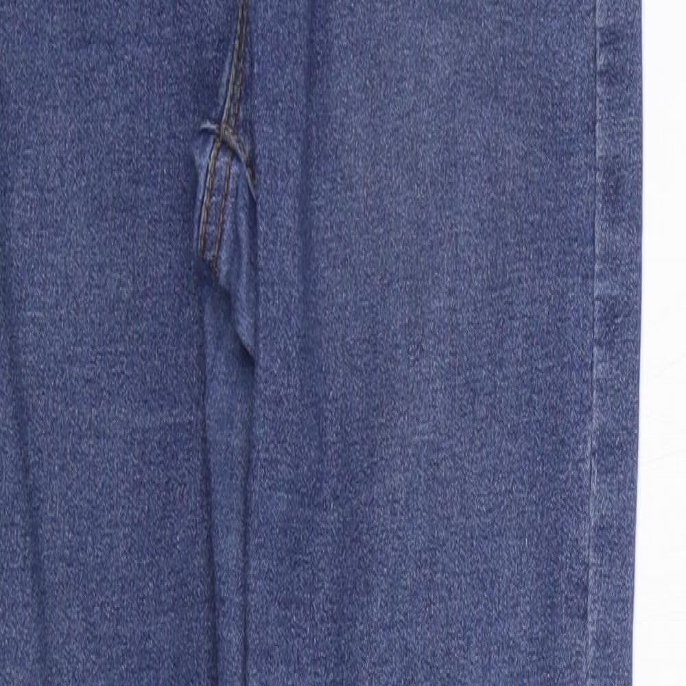 deniem co Womens Blue   Straight Jeans Size 10 L28 in