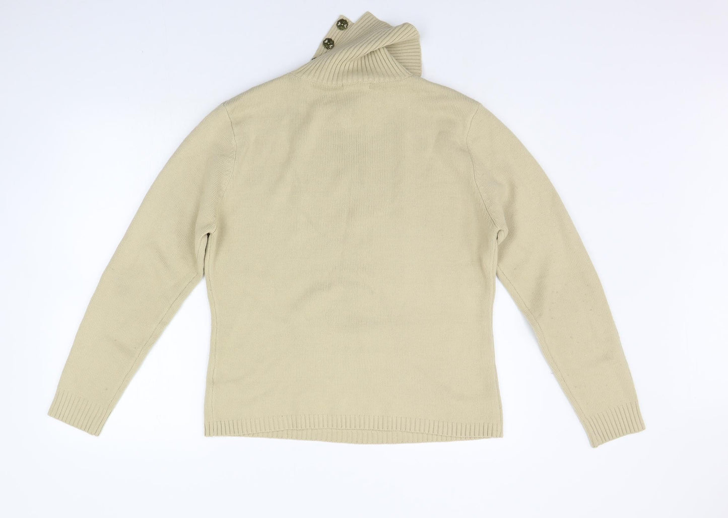 Fay Louise Womens Beige   Pullover Jumper Size L