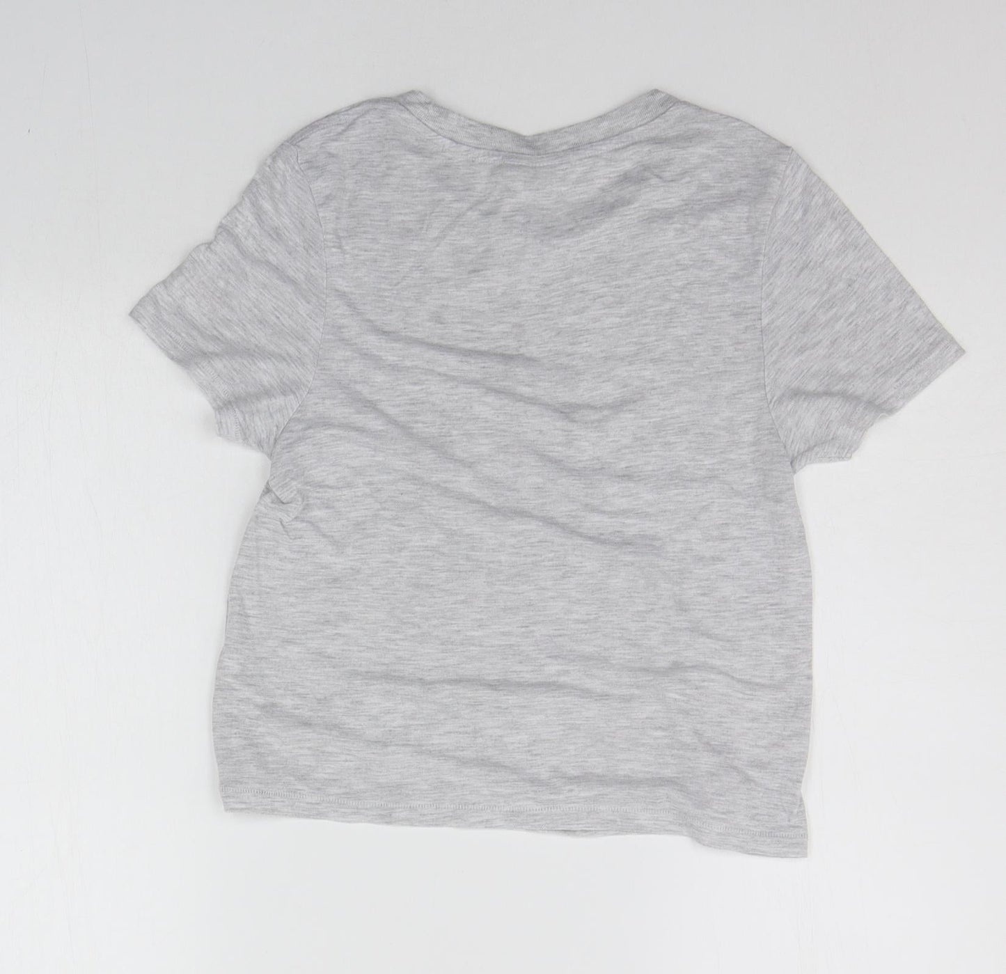 Topshop Womens Grey   Basic T-Shirt Size 6