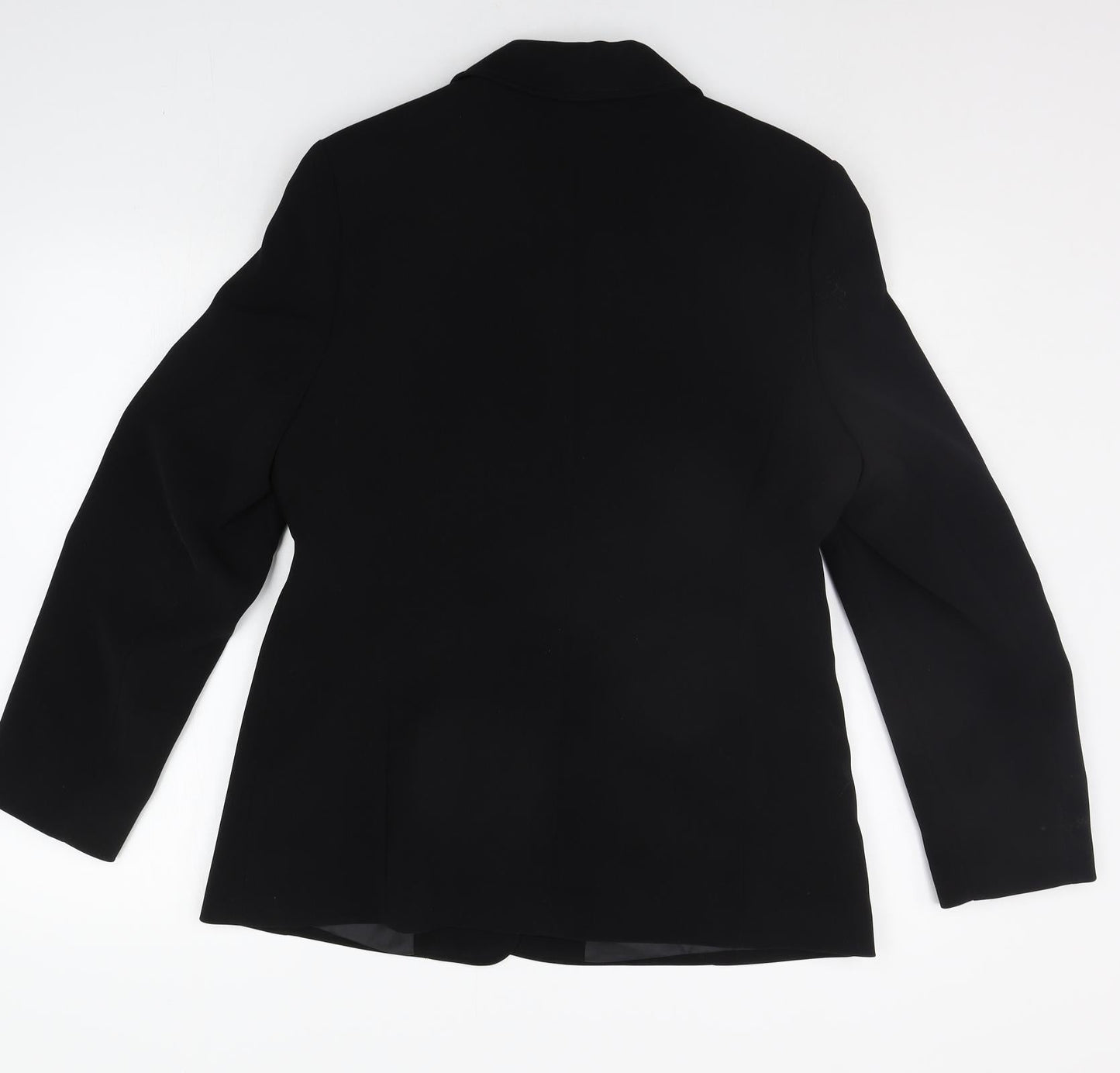 ARMANDO Womens Black   Jacket Suit Jacket Size 14