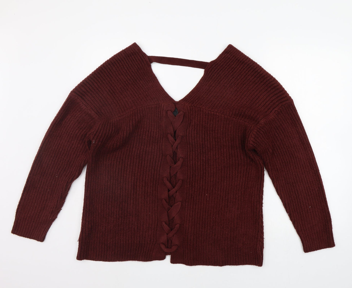 New Look Womens Brown   Pullover Jumper Size S