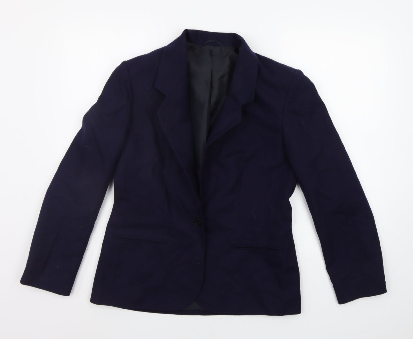 ST MICHAEL Womens Blue   Jacket Coat Size 12